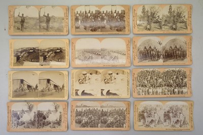 Lot 8 - Boer War. A group of approximately 220 stereoviews