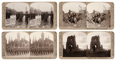 Lot 103 - World War I Stereoviews. A group of approximately 300 stereoviews