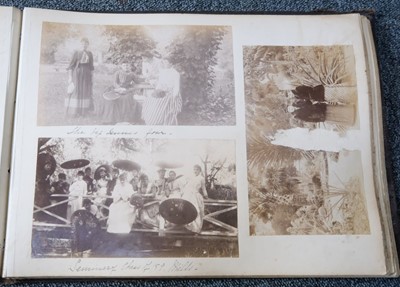 Lot 98 - Victorian & Edwardian Photography. A group of 12 photograph albums, late 19th & some early 20th c.
