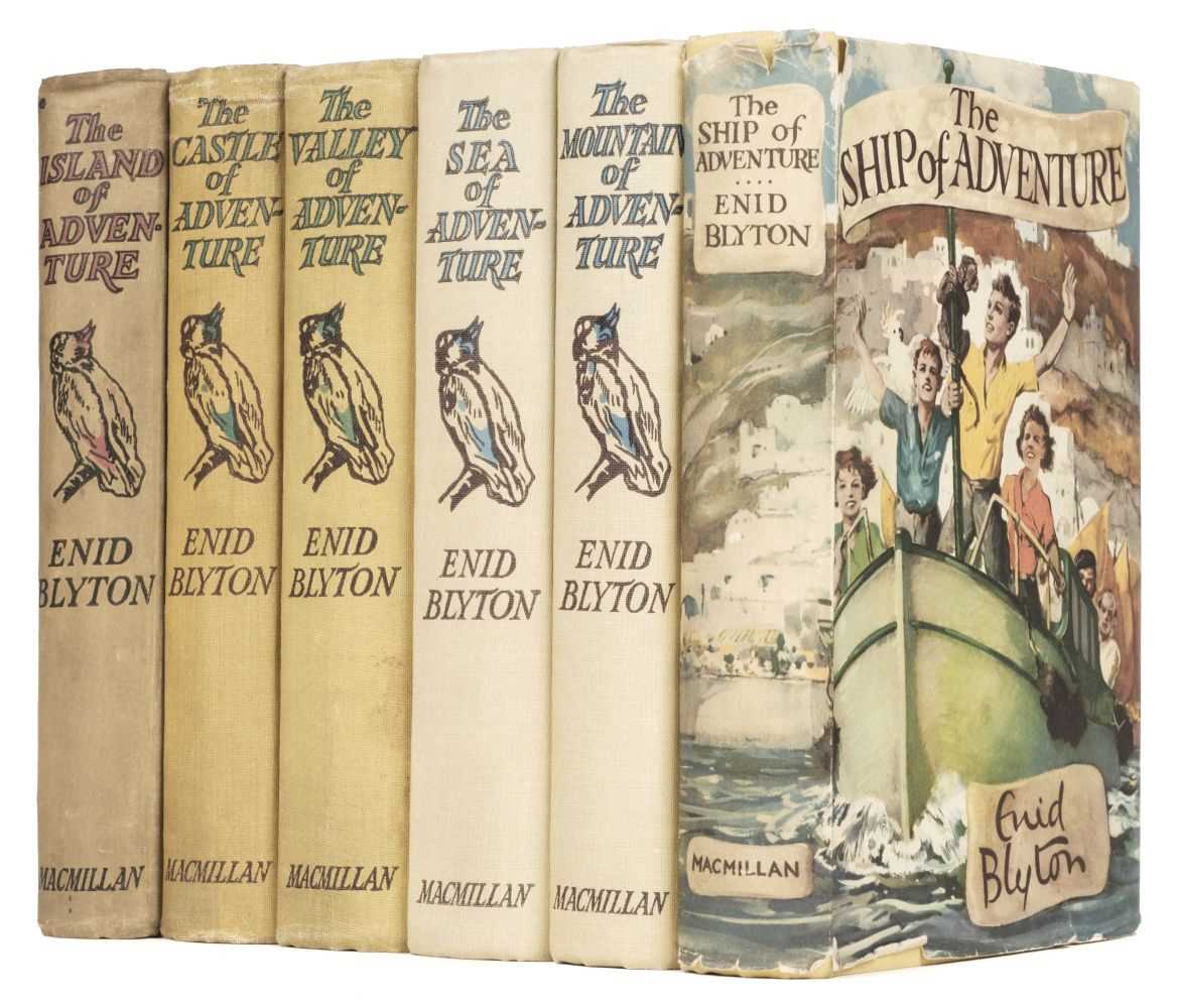 Lot 468 - Blyton (Enid). The Island of Adventure & 5 others, all 1st editions and signed