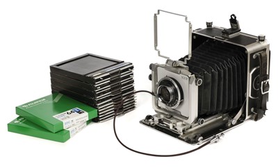 Lot 231 - MPP Micro-Technical Mk VIII 5x4 film camera with Schneider-Kreuznach 150mm f/4.5 lens
