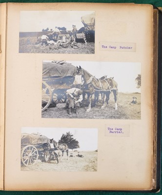 Lot 70 - Military Photographs. An assorted collection of military and other photos, late 19th & early 20th c.