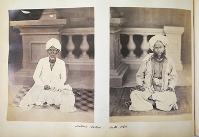 Lot 154 - India & Ceylon. A photograph album