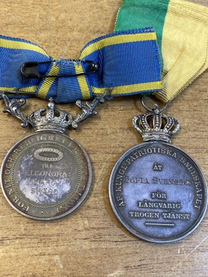 Lot 487 - Sweden. Royal Medal for Zeal and Probity in the Service of the Kingdom