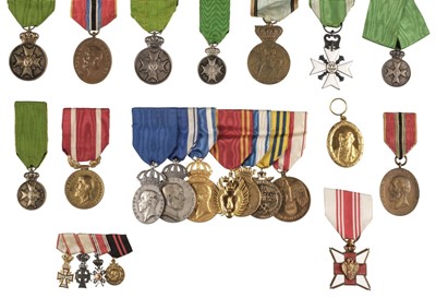 Lot 484 - Sweden. Group of Medals named to Hahan Ekman