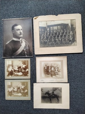 Lot 384 - Military Photographs. Gunnery Course, Malta 1900