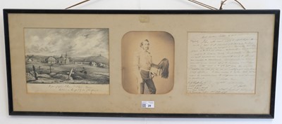 Lot 28 - Crimean War. Portrait of Captain Richard Surtees Sherwood