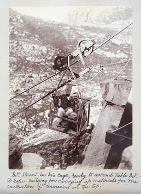 Lot 89 - South Africa. An album of 36 mounted albumen print photographs
