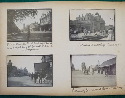 Lot 87 - South Africa. A group of 5 photograph albums with Boer War interest