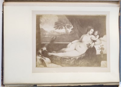 Lot 159 - Italian Artworks. A large collection of loose and mounted photographs of Italian artworks