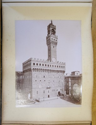 Lot 161 - Italy. A group of 7 assorted photograph albums, late 19th century