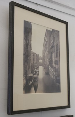 Lot 220 - Venice. A group of 6 framed photographs