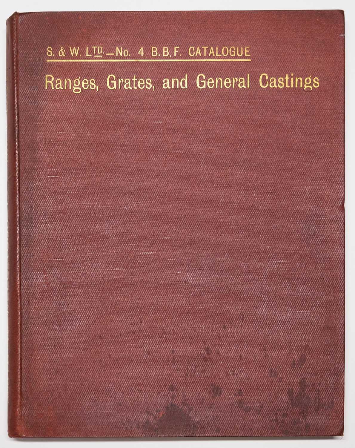 Lot 69 - Trade Catalogue. Smith & Wellstood's (Limited) Open and Close Fire Ranges, c.1880