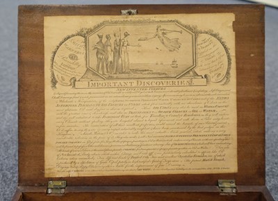 Lot 351 - Artist's box. An artist's box, circa 1810