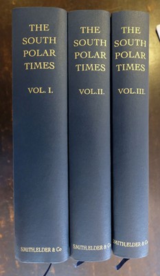 Lot 31 - South Polar Times, 3 volumes, Centenary Edition, 2002