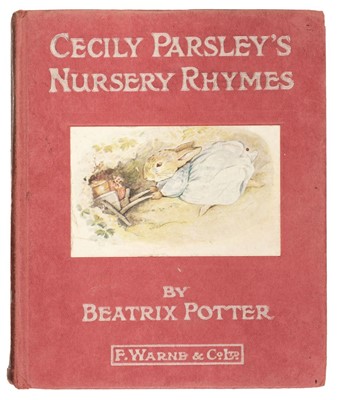 Lot 476 - Cecily Parsley's Nursery Rhymes, Beatrix Potter.