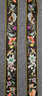 Lot 289 - Chinese. A Hispano-Portuguese style chasuble and accessories, circa 1850
