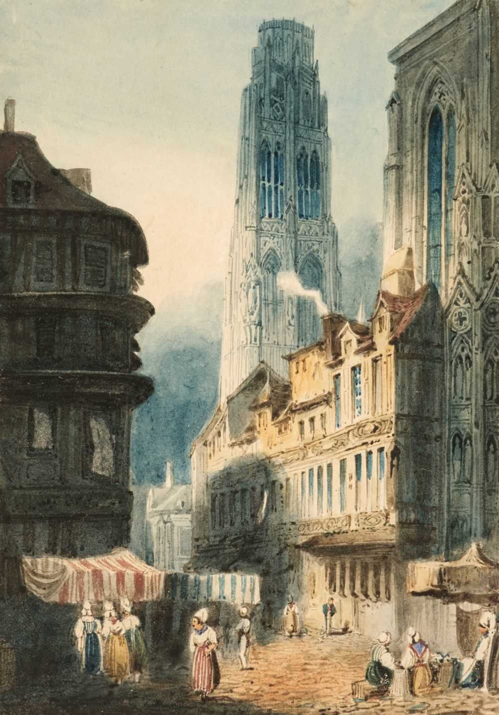 Lot 375 - Mercey (Frédéric Bourgeois de, 1805-1860). Rouen Cathedral