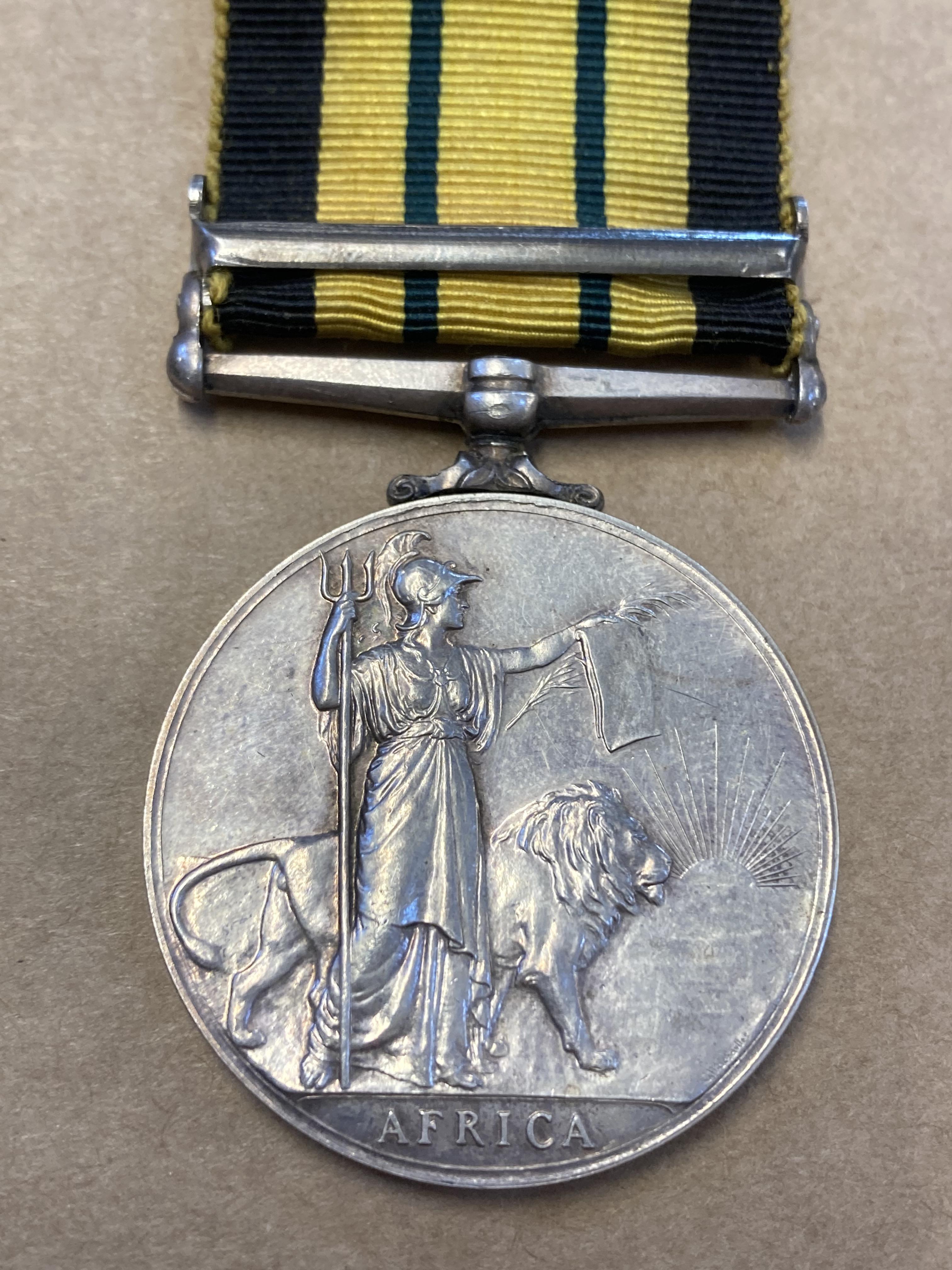 Lot 241 Africa General Service Medal. Kenya Regiment