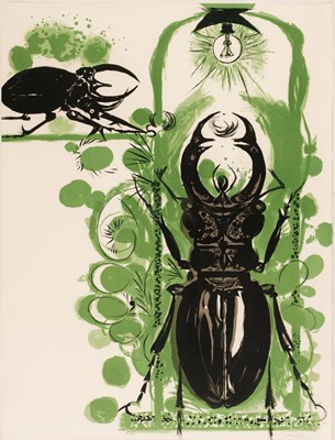 Lot 547 - Sutherland (Graham, 1903-1980). Beetles from A Bestiary and Some Correspondences, 1967
