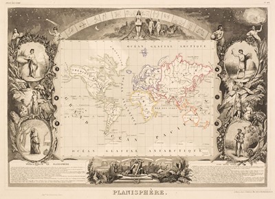 Lot 296 - Levasseur, (Victor). A collection of approximately 78 maps, Paris, circa 1850