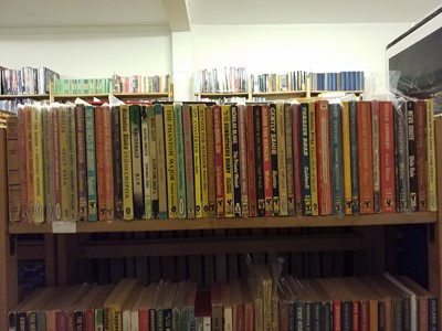 Lot 237 - Paperbacks. A collection of approximately 360 volumes of Penguin, Pan & other crime & adventure fiction