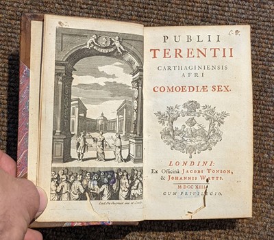 Lot 113 - Silius Italicus (Tiberius Catius), De bello punico secundo libri XVII..., Leipzig, 1695