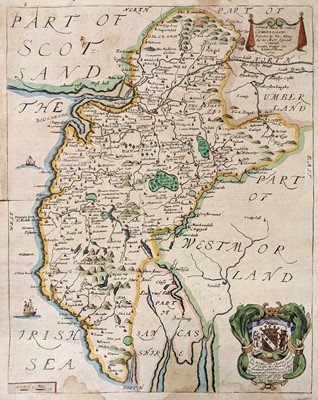 Lot 263 - British County Maps. A mixed collection of approximately 110 maps, 17th - 19th century