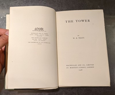 Lot 677 - Yeats (William Butler). The Tower, 1st edition, 1928