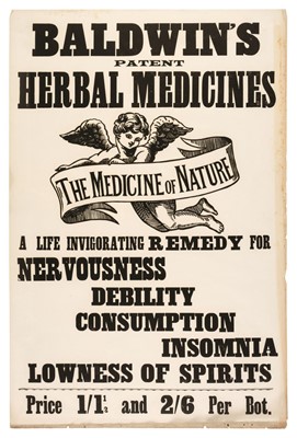 Lot 371 - Advertising Posters. Twenty medicinal advertising posters, circa 1900