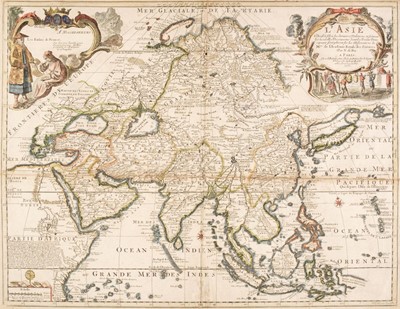 Lot 254 - Asia. De Fer (Nicolas), L'Asie Dressee les derniers Relauions ..., Paris, 1705