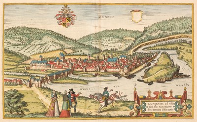 Lot 287 - Germany. A collection of 17 maps, 16th - 18th century