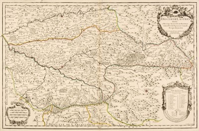 Lot 285 - France. Jaillot (Hubert), A collection of 15 regional maps, Paris, circa 1700