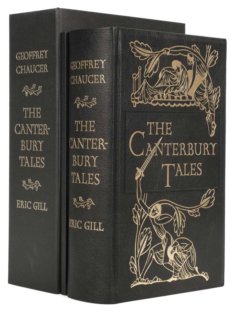 Lot 571 - Folio Society. The Canterbury Tales, by Geoffrey Chaucer,  limited (facsimile) edition, 2010
