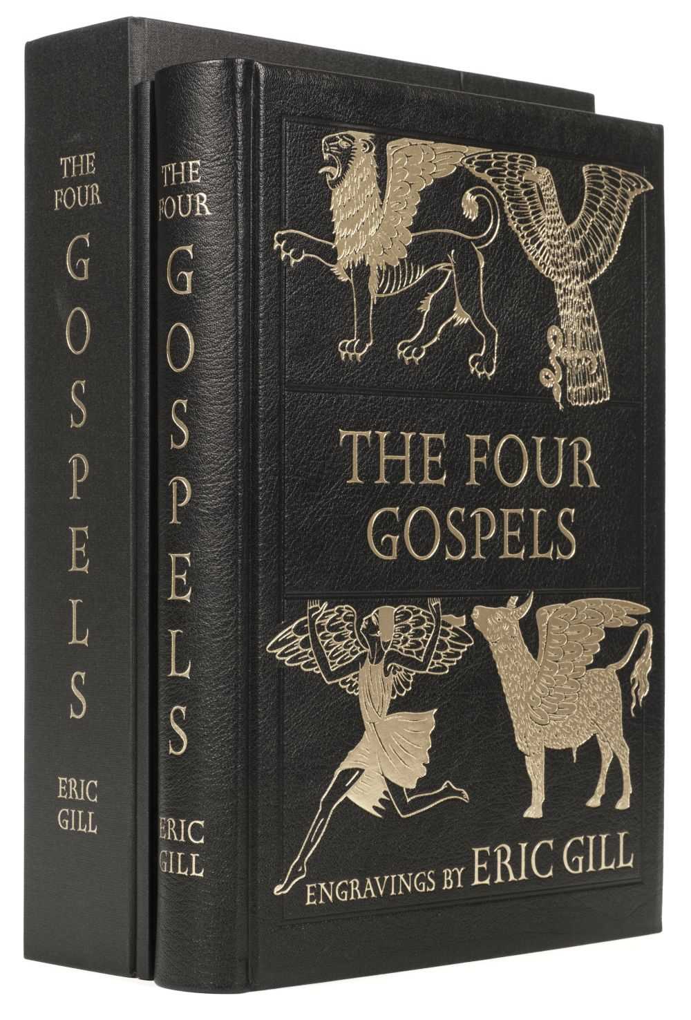 Lot 573 - Folio Society. The Four Gospels of the Lord Jesus Christ, limited (facsimile) edition, 2007