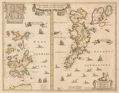 Lot 266 - British maps. A mixed collection of 39 maps, 17th - 19th century