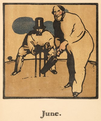 Lot 658 - Nicholson (William). An Almanac of Twelve Sports, 1898
