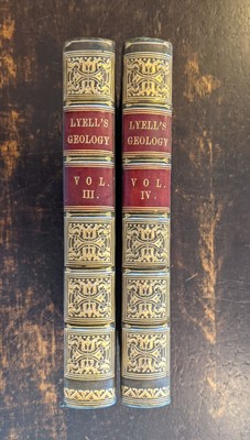 Lot 94 - Lyell (Charles). Principles of Geology, 4 vols., 3rd ed., 1834