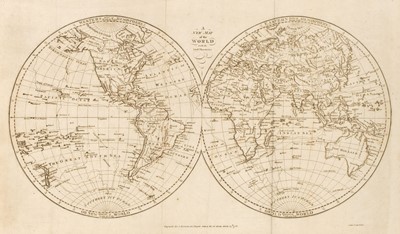 Lot 197 - World. A collection of World Maps, 18th & 19th century