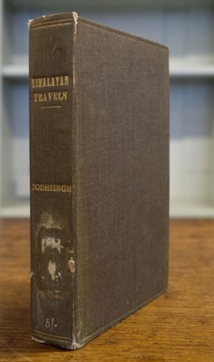 Lot 37 - Negi (T. Jadh Singh Bagli). Himalayan Travels, 1st edition, Calcutta, 1920