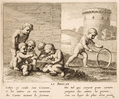Lot 439 - Stella (Jacques). Les Jeux et Plaisris de l'Enfance, Paris, 1657