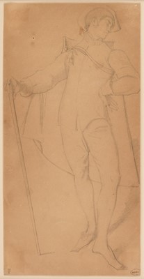 Lot 146 - Maclise (Daniel, 1806-1870). Costume study, pencil