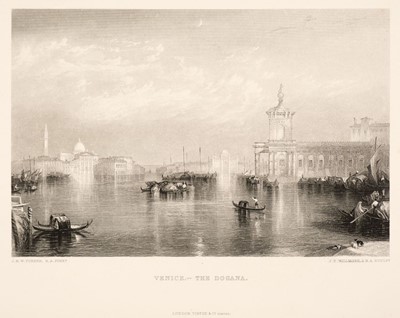 Lot 420 - Turner (J. M. W.). A collection of 29 engravings, mostly from 'The Turner Gallery', 1870