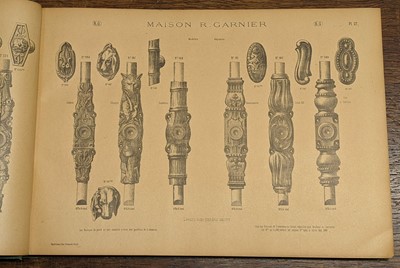 Lot 68 - Trade Catalogue. Maison R. Garnier, Cuivrerie & Serrurerie Artistiques, Paris: Garnier, [c.1885]