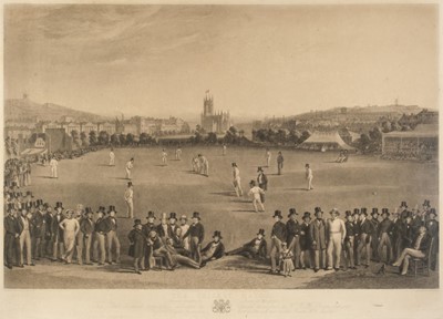 Lot 409 - Phillips (G. H.). The Cricket Match between Sussex and Kent at Brighton..., 1849