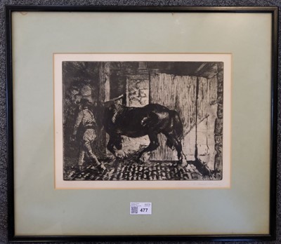 Lot 477 - Blampied (Edmund, 1886-1966). Returning to the Stable, 1920