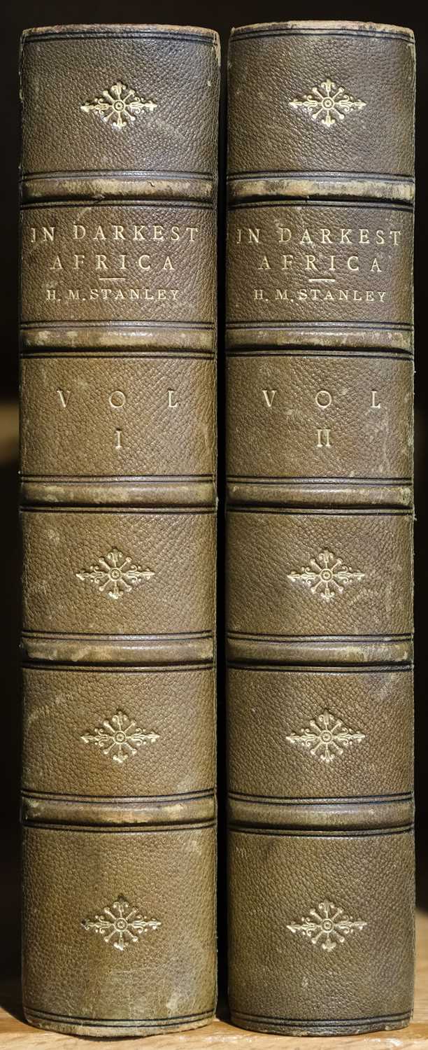 Lot 32 - Stanley (H.M.) In Darkest Africa, 2 volumes, 1st edition, 1890
