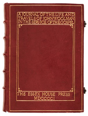Lot 599 - Essex House Press. A Journal of the Life and Travels of John Woolman