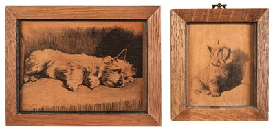 Lot 367 - Aldin (Cecil Charles Windsor, 1870 - 1935). Two studies of a West Highland Terrier