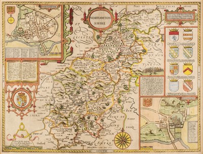 Lot 309 - Northamptonshire. Speed (John), Northamtonshire, George Humble, circa 1627